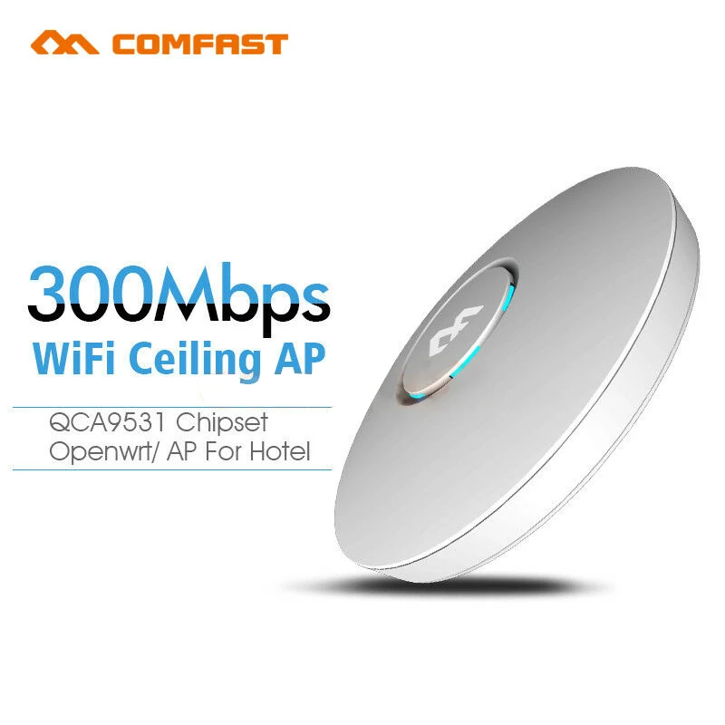 COMFAST CF E320V2 300M WiFi потолочный беспроводной AP маршрутизатор внутренняя настенная
