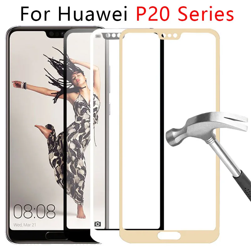 Защитное стекло закаленное 9h для Huawei P20 Lite P 20 Pro Honor P20lite P20pro|Защитные стёкла и