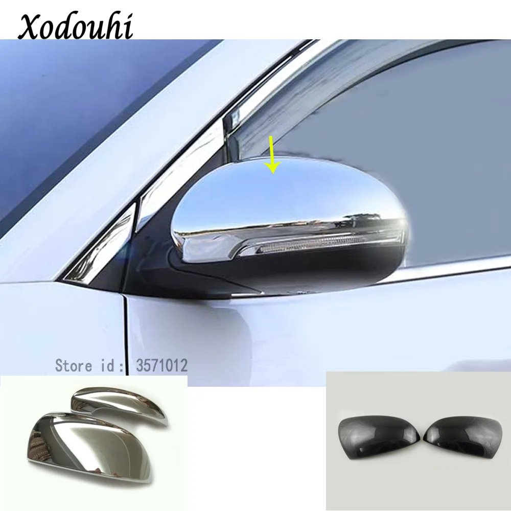 Для Hyundai Tucson 2015 2016 2017 2018 автомобильный Стайлинг брови задний вид боковая дверная