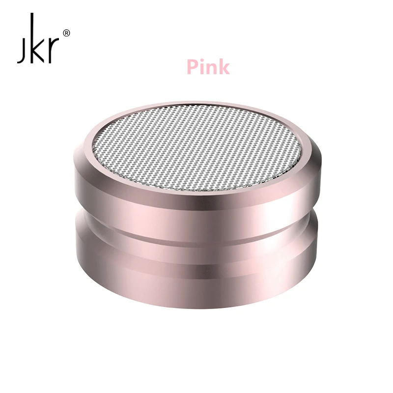 Pink Bluetooth динамик IPX7 водонепроницаемый Bluetooth V4.2 3d объемный беспроводной AUX маленький звук TWS Couplet сабвуфер динамик JKR-5 - Color: Pink