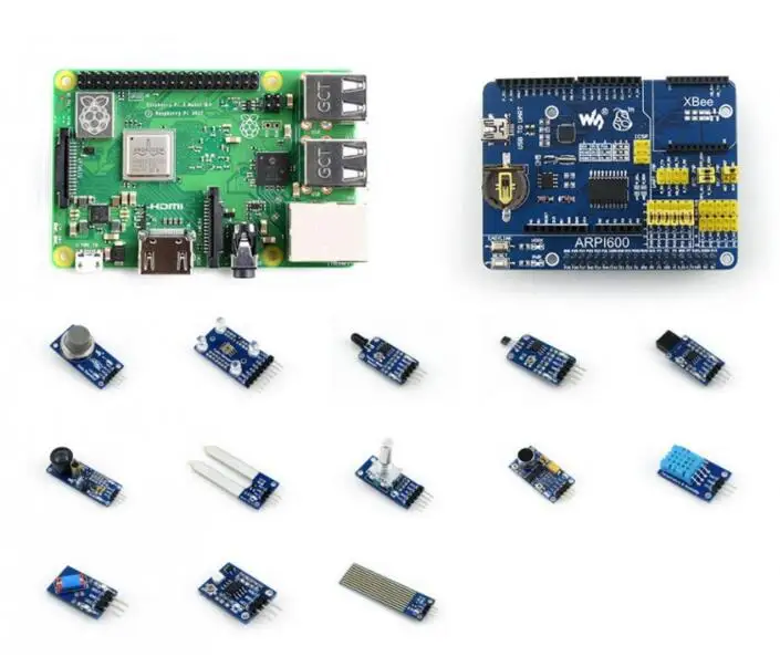 Raspberry Pi 3 Model B + комплект разработки (тип D) плата расширения ARPI600 различные