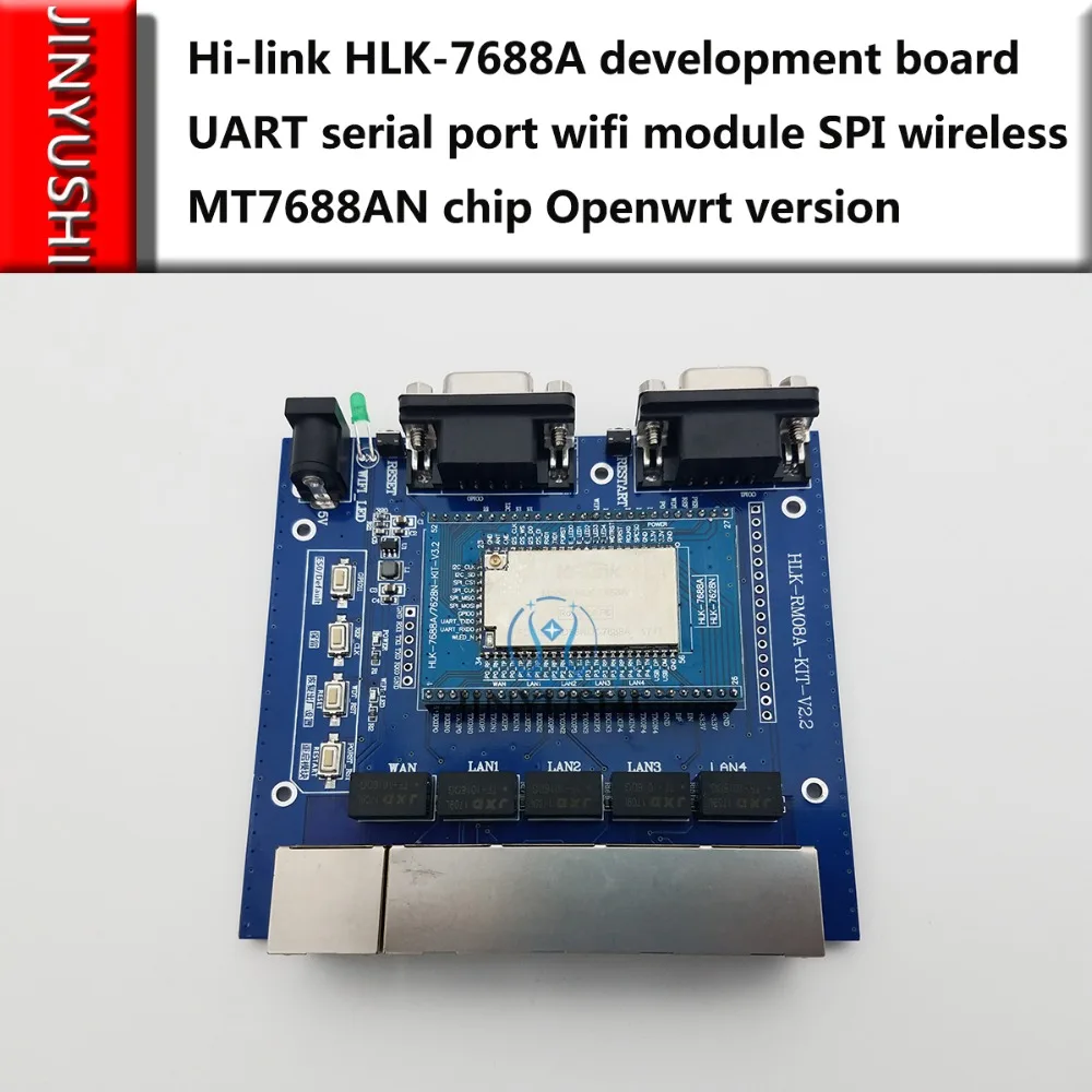 JINYUSHI для Hi link HLK 7688A Совет по развитию UART последовательный порт беспроводной