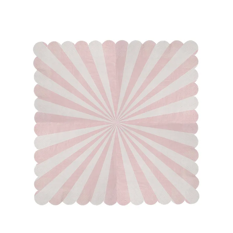 Золочение High end одноразовой посуды комплект с надписью розовый бумажные тарелки