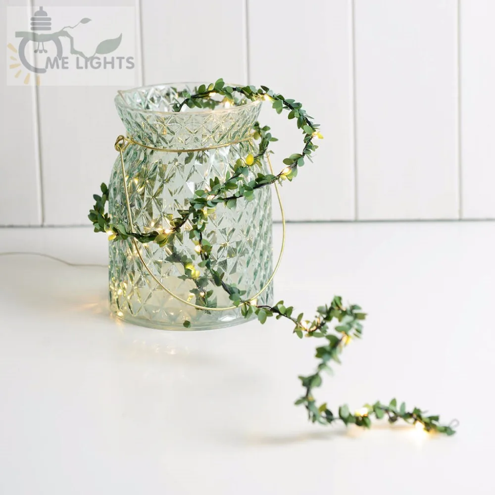 Гирлянда в виде листьев 7 футов 20 светодиодов|light garlands outdoor|light garlandgarland outdoor |