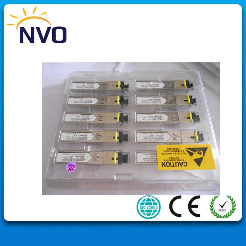 10 пара/лот 1 25G SM WDM 1310/1550 20 км LC волоконный модуль совместимый с кодом Cisco DDM BiDi