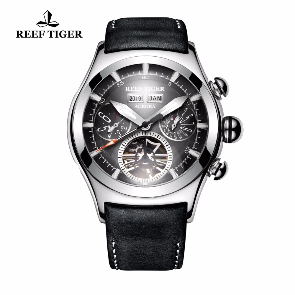 Спортивные часы Reef Tiger/RT Ourdoor мужские водонепроницаемые светящиеся