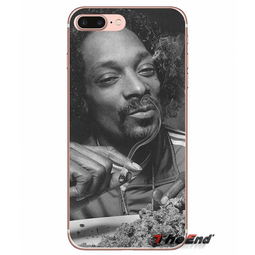 For iPhone X 4 4S 5 5S 5C SE 6 6S 7 8 Plus Samsung Galaxy J1 J3 J5 J7 A3 A5 2016 2017 Snoop Dogg Wiz Khalifa Clear TPU Case Capa | Мобильные