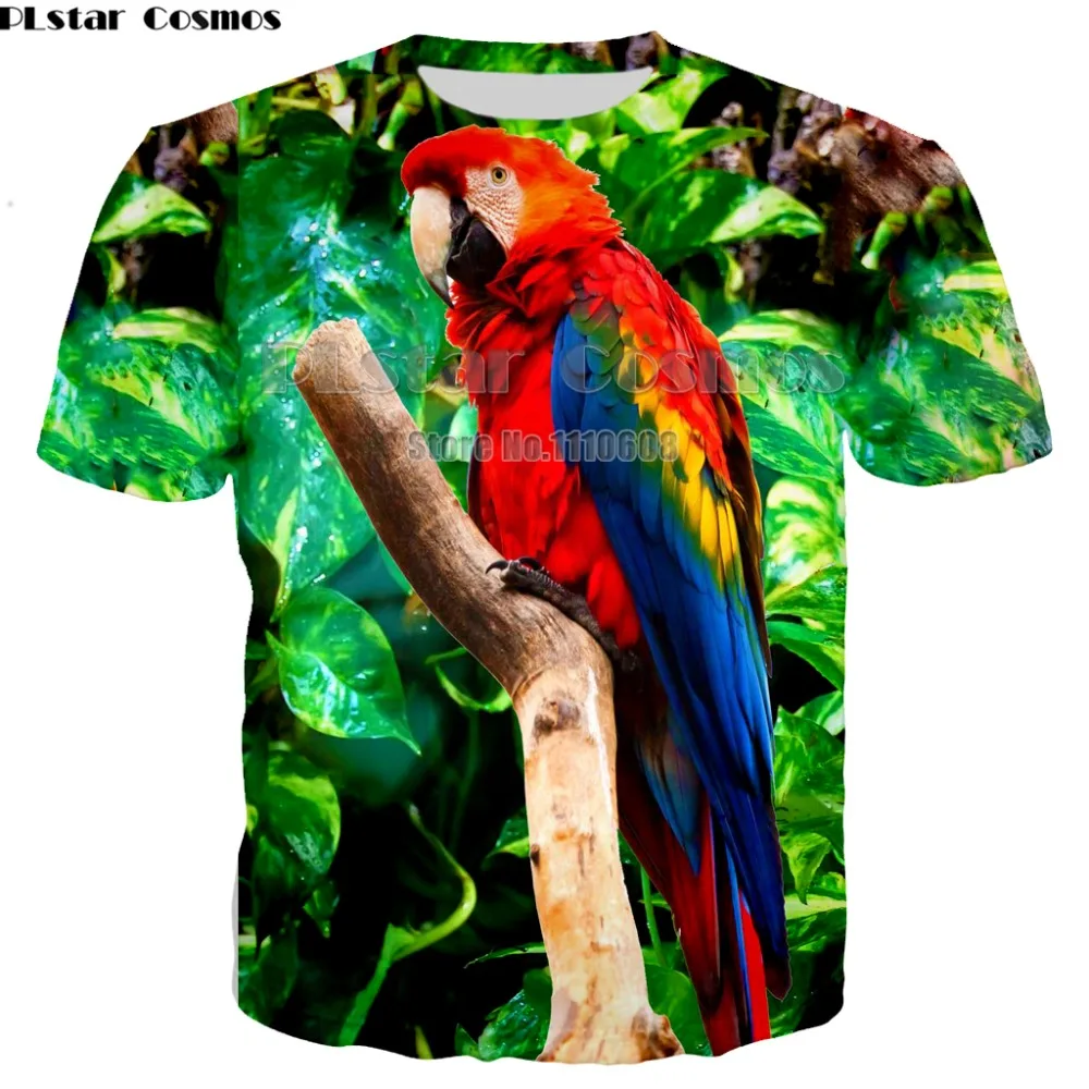 Новые летние Стиль с модным принтом футболки короткими рукавами для мужчин