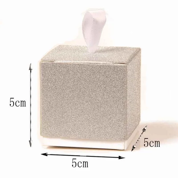 Европейская коробка с блестками Подарочная для свадебной вечеринки упаковка