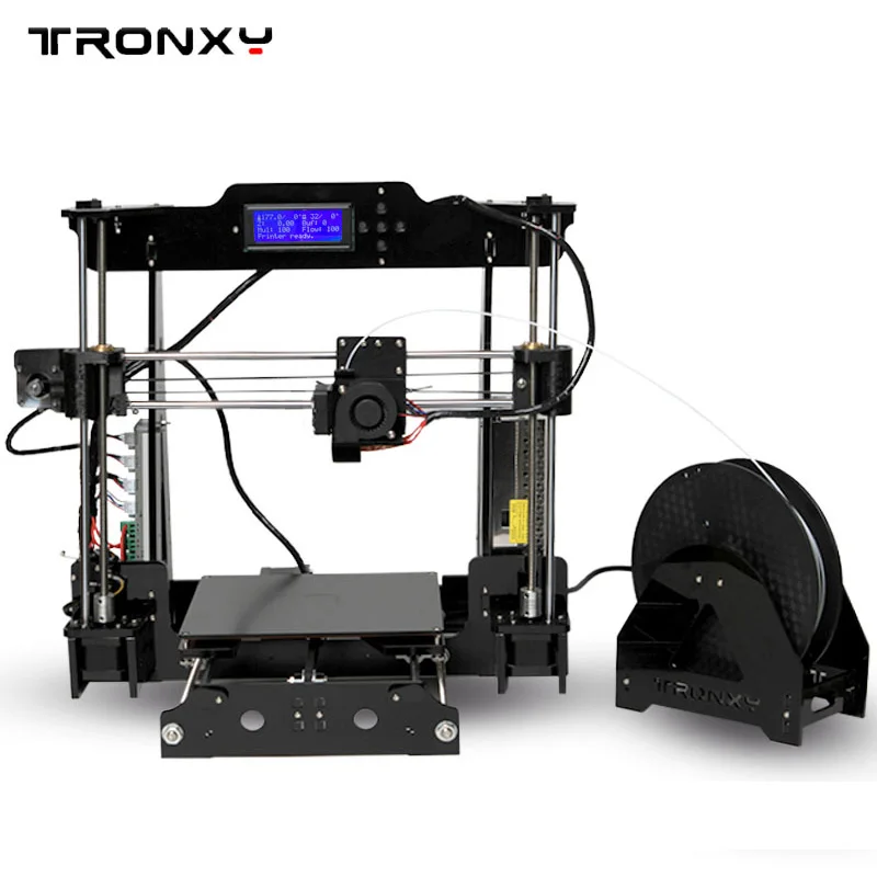 Оригинальный Tronxy 3D принтеры Auto Level DIY полные комплекты прямой экструдер MK3