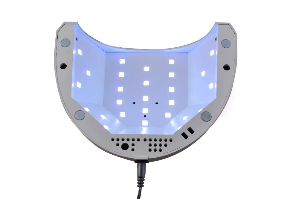 SUNone 48 Вт УФ светодиодная лампа белого света Сушилка для ногтей 5S Быстросохнущий