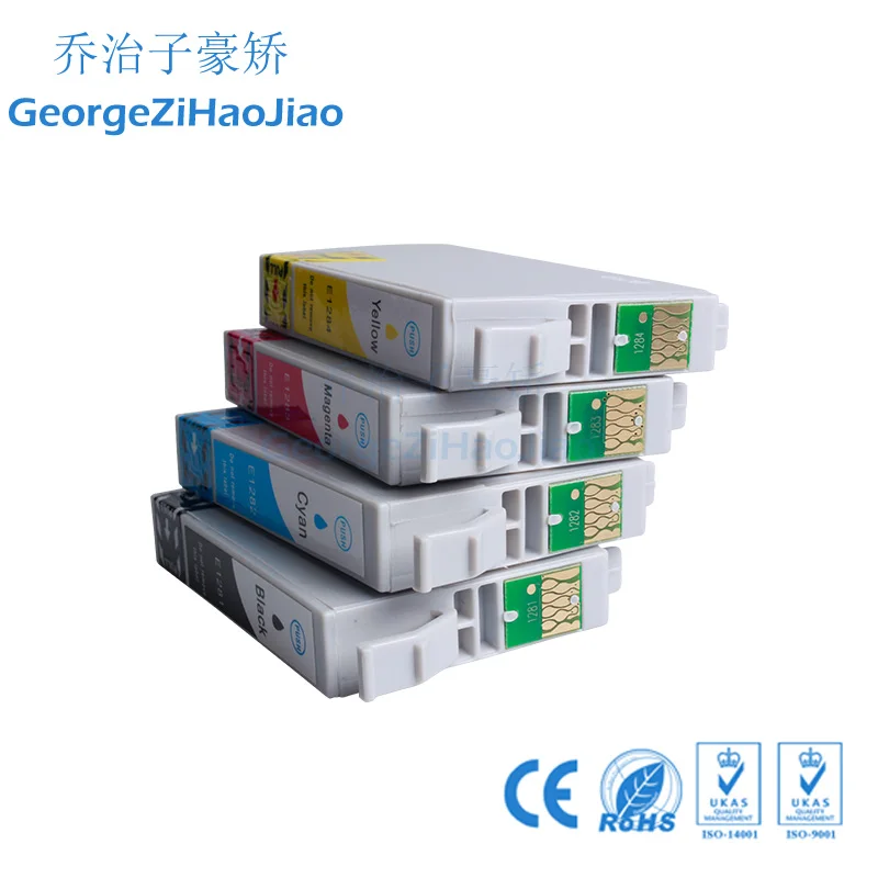 5 комплектов 1281XL чернильный картридж совместимый для Epson Stylus SX125 SX130 S22 SX420W SX425W SX435W
