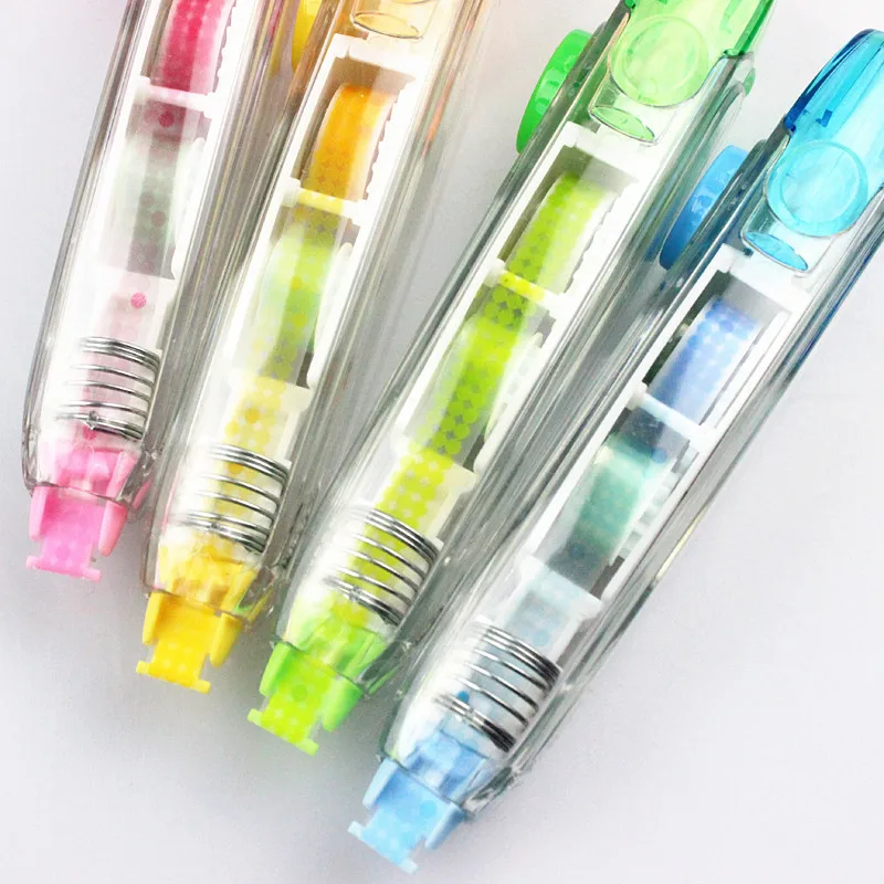 4 шт./лот Корейская кружевная Корректирующая лента креативные канцелярские