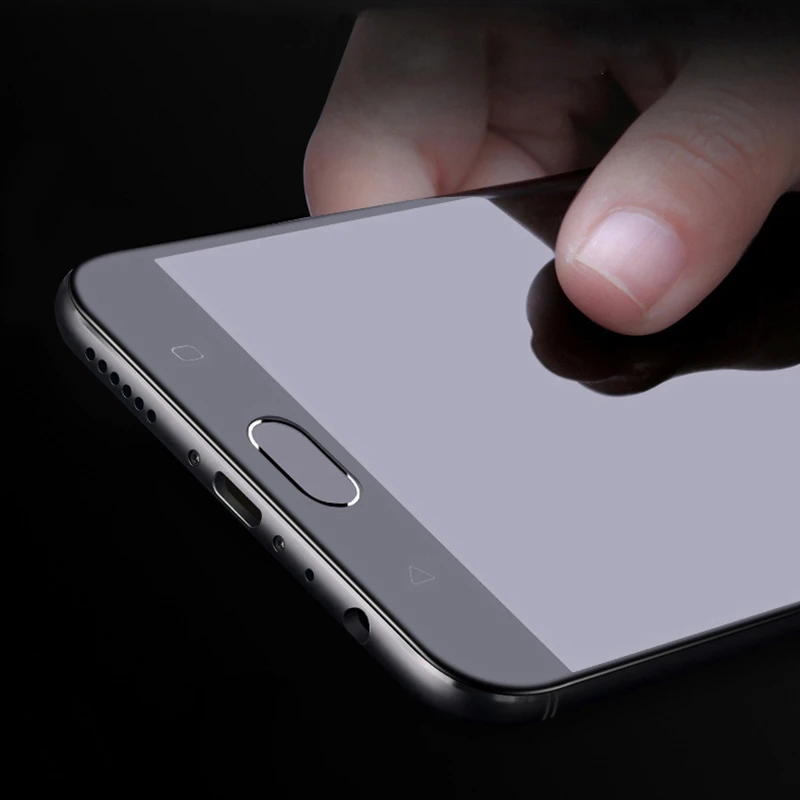 5D круглое изогнутое защитное закаленное стекло для OPPO R11/R9S 4D обновление края