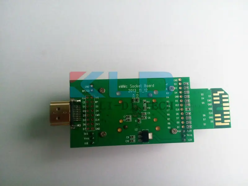 EPR BOX + JPR IPS eMMC тестовая розетка IC программатор адаптер HDMI SD интерфейс алюминиевый