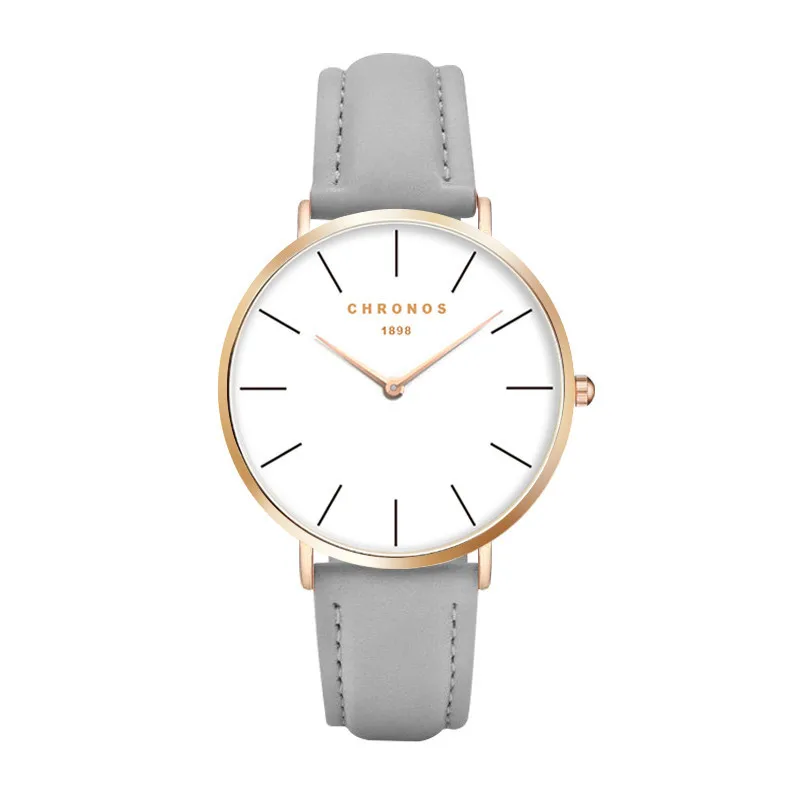 Дропшиппинг Relojes Hombre ультра тонкие молодежные модные красочные часы для женщин