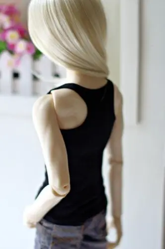 

[wamami] 06# Black Vest/T-Shirt 1/3 SD DOD DZ BJD Dollfie