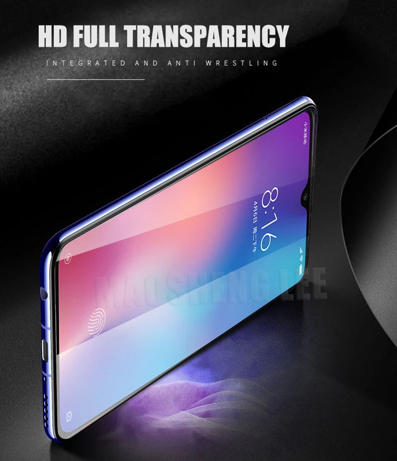 2 шт./лот закаленное стекло для Xiaomi Mi 9 mi9 защита экрана от синего света Защитное mi