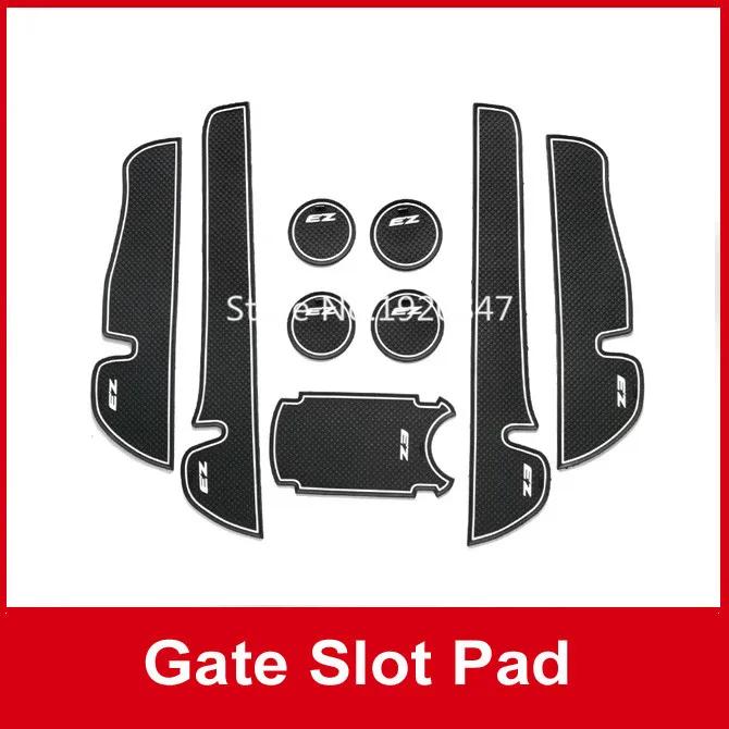 Номера интерьер двери колодки слот ворота коврик для TOYOTA VERSO EZ 2011 - 2013 9 шт./компл.