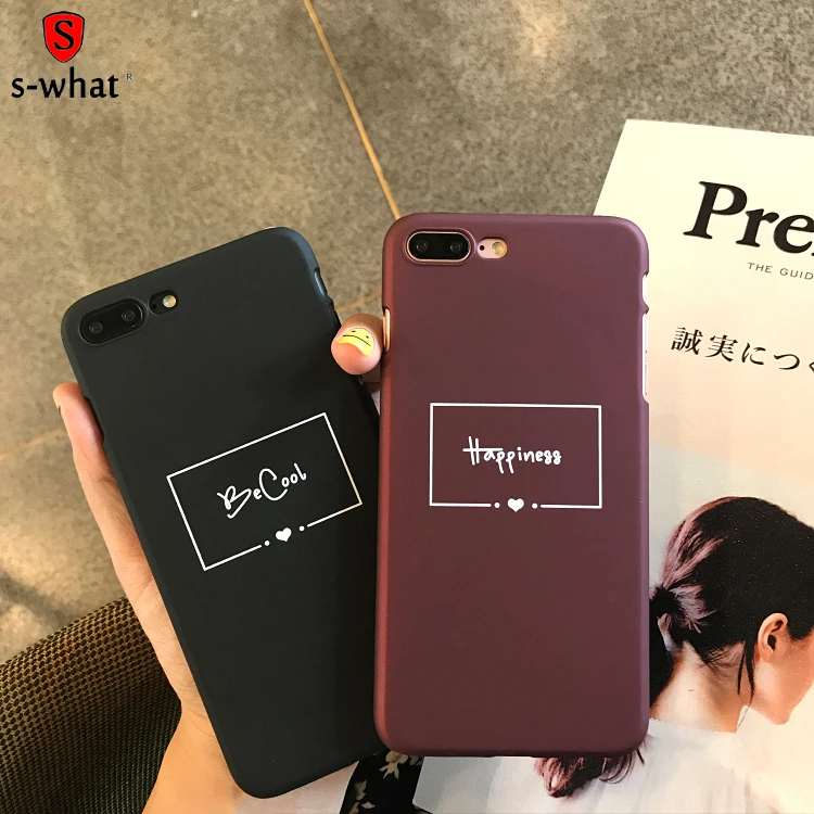 S что мода красное вино письмо чехол для телефона мобильного iPhone 7 6 6S Plus милый