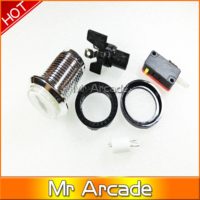 Бесплатная доставка хромированная подсветка 12 В светодиодсветодиодный аркадная