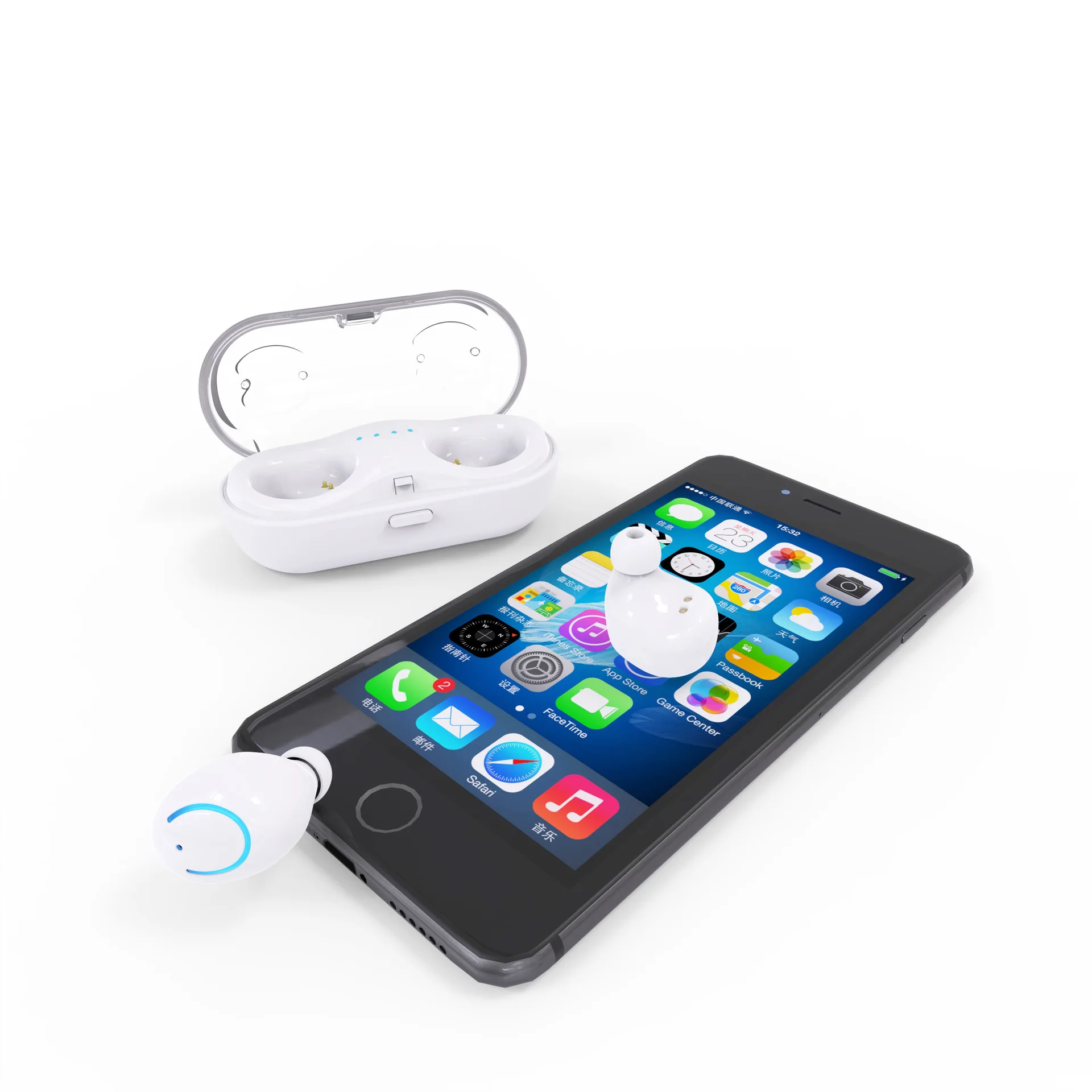 Хит продаж Q18 TWS невидимая Мини Bluetooth-гарнитура беспроводные Bluetooth-наушники