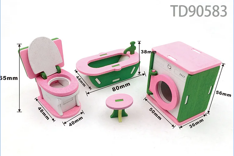 1Set lol dolls furniture Bathtub Closestool Washing machine sofa Bed toys for Kids accessories size suit LOL  Игрушки и