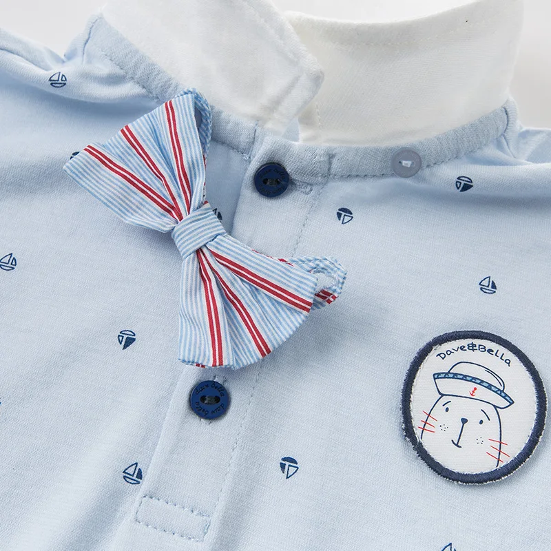 Комплекты модной одежды для маленьких мальчиков DBW10616 летние повседневные