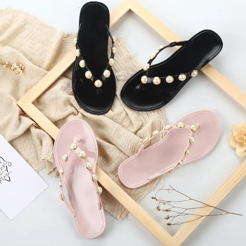 Женские шлепанцы летние с бусинами|slipper shoes|women slippersslippers women |