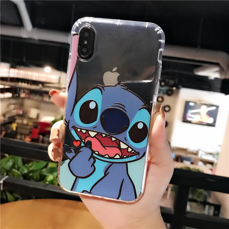 Style 1 Джамлюлярный мультяшный чехол с Дональдом и Дейзи Минни Телефон чехол для iPhone 7 XS MAX XR X 8 6 6s Plus Мягкий ТПУ прозрачный задняя крышка прозрачные Fundas - Цвет: Style 1