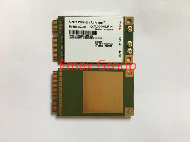 MC7354 Беспроводная мини PCIE LTE 4G QUALCOMM WCDMA GSM GPRS GNSS UMTS с поддержкой Gobi API 100% Новый