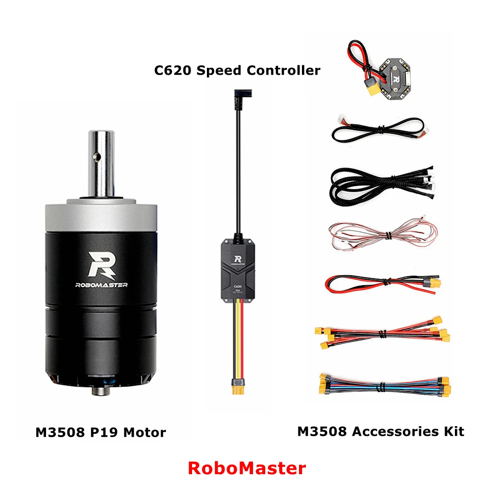 DJI RoboMaster S1 Motor M3508 P19 C620 Brushless DC Gear Speed Controller Cables ESC Adjustment Module Accessories Kit | Электроника