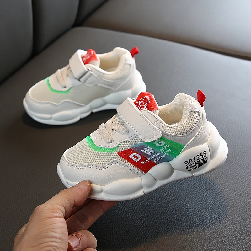 Детская обувь детская сетчатая для малышей 1-3 лет на мягкой подошве девочек весна