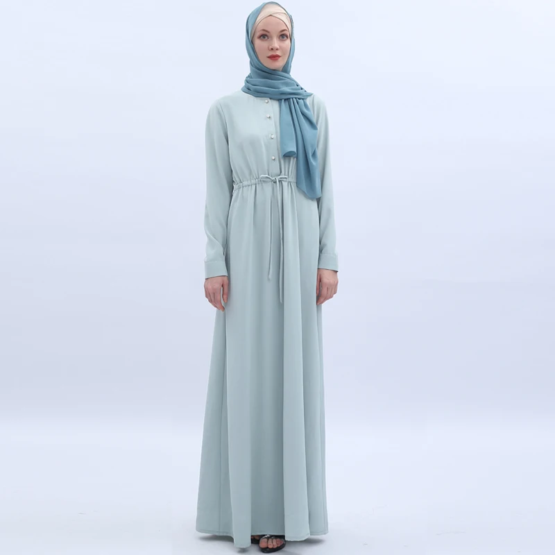 Длинные Vestidos арабский абайя Дубай Макси мусульманский хиджаб платье для женщин