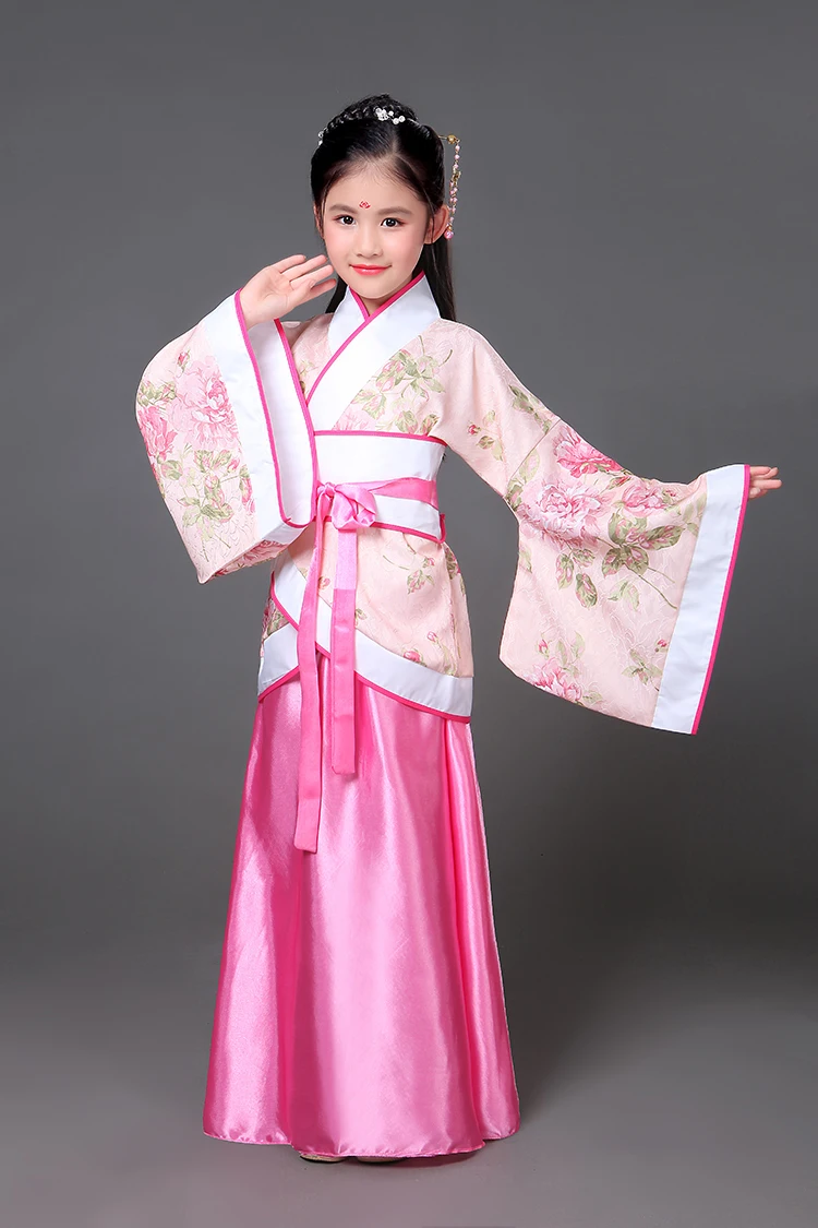 Традиционный Древний китайский народный танцевальный костюм hanfu одежда платье