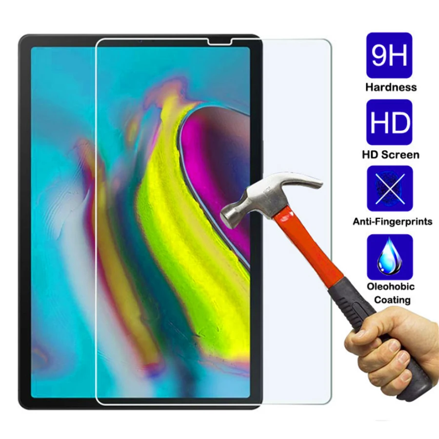 Защитное стекло для samsung Tab A 10,1() T510 закаленное стекло samsug tablet 8,0 P205 A2 T583 10,1 защитная пленка wifi версия