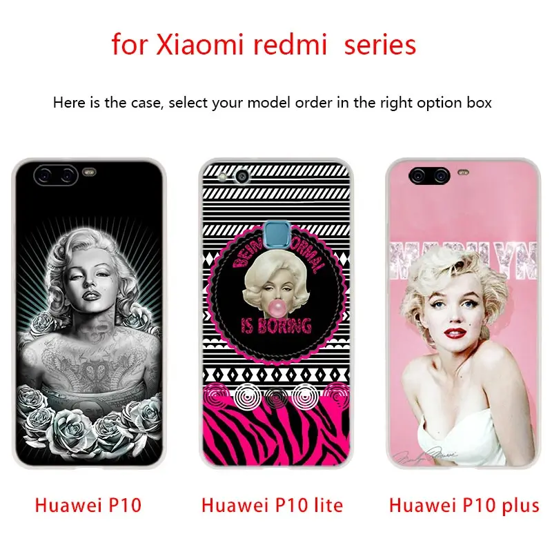 Мягкие чехлы для Huawei P40 P30 P20 Pro P10 Lite E Plus P Smart Z 2020 2019 Мэрилин Монро elvis|Бамперы| |