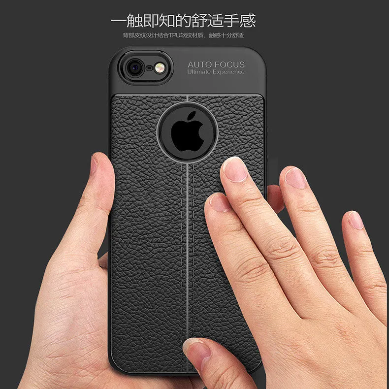 Роскошный мягкий ударопрочный защитный корпус для Apple iPhone 5S кожаный силиконовый чехол из зернистой кожи для iPhone 5 мягкий чехол на 5 SE