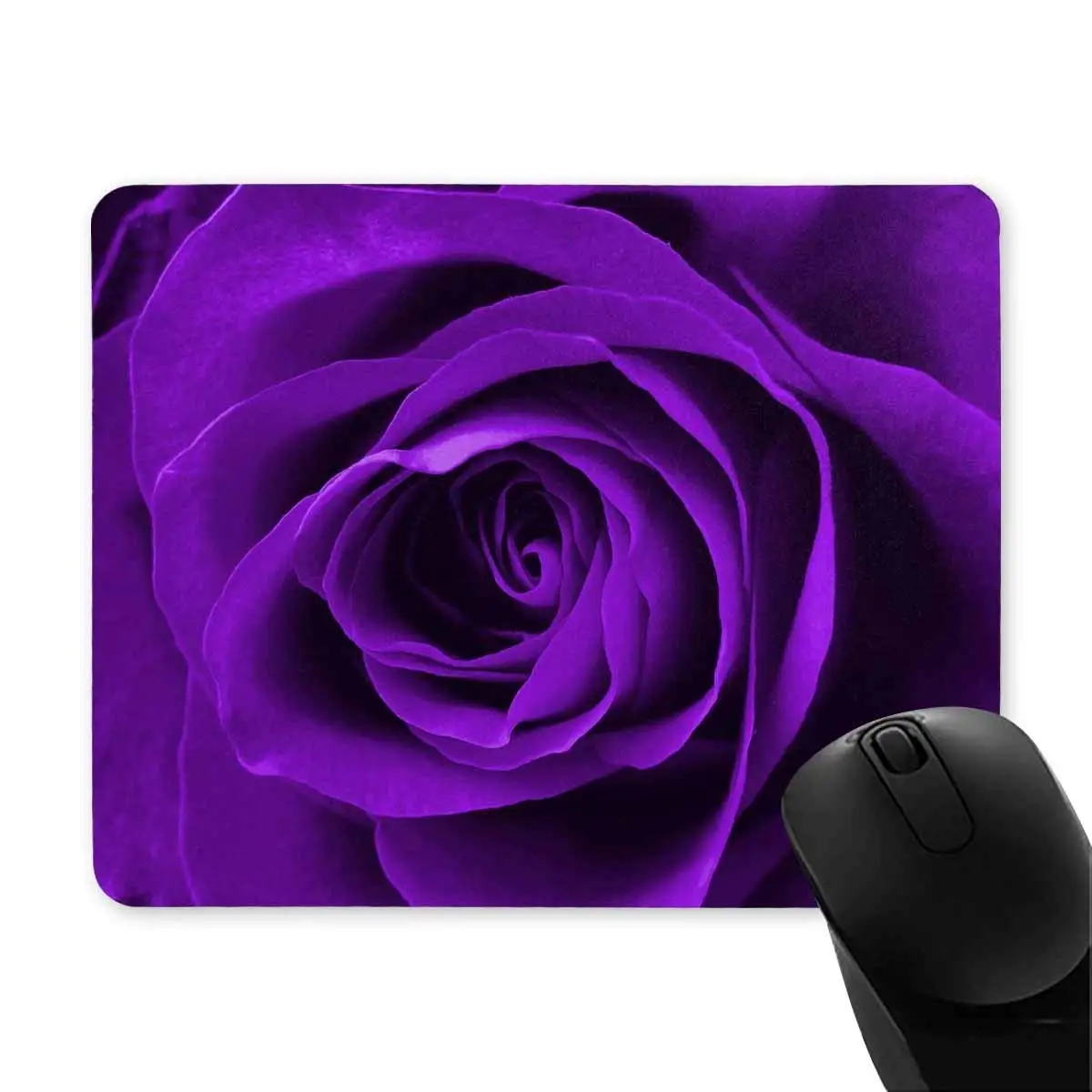 Игровой коврик для мыши крупным планом фиолетовый розовый 9 84 &quotx 7 87&quot | Дом и сад