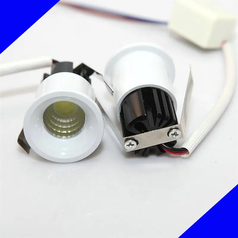 Приглушаемый Мини светодиодный светильник для шкафа 1*3 Вт мини 30 шт./лот