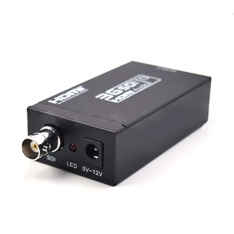 Новый горячий 3G SDI к HDMI видео аудио конвертер коаксиальный адаптер с адаптером