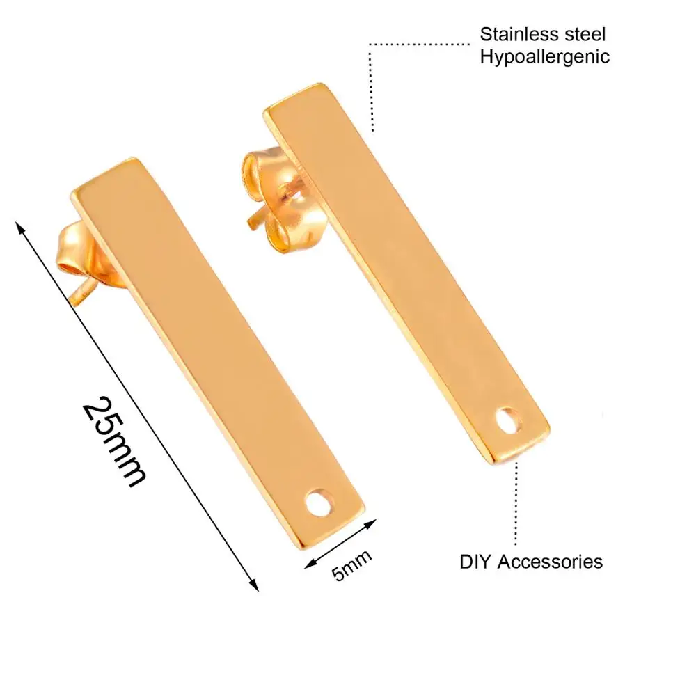 Стальные женские серьги DIY с длинной швензой в золотом тонах, модные серьги с кисточками, ювелирные изделия для сбыта, гипоаллергенные.