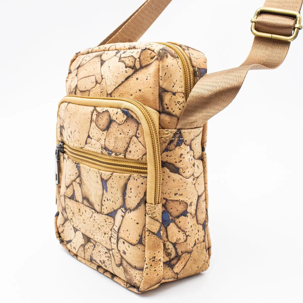 Из Португалии деревенская пробковая сумка мессенджер через плечо искусственная
