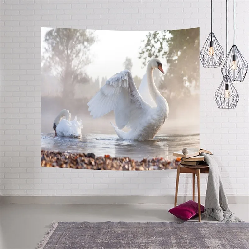 Животный Летающий гобелен с птицами МАНДАЛА ГОБЕЛЕН декор для гостиной