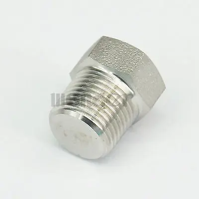3/8 дюйма NPT Male 304 нержавеющая сталь с шестигранной головкой и твердой заглушкой