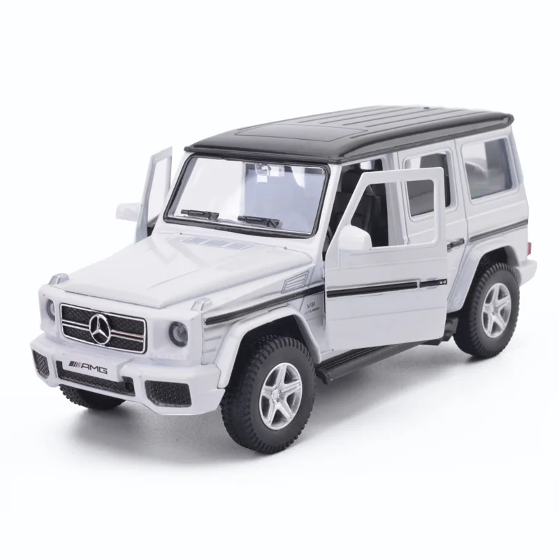1:36 Масштаб литой металлический сплав модель автомобиля для Benz G63 AMG 5 дюймов