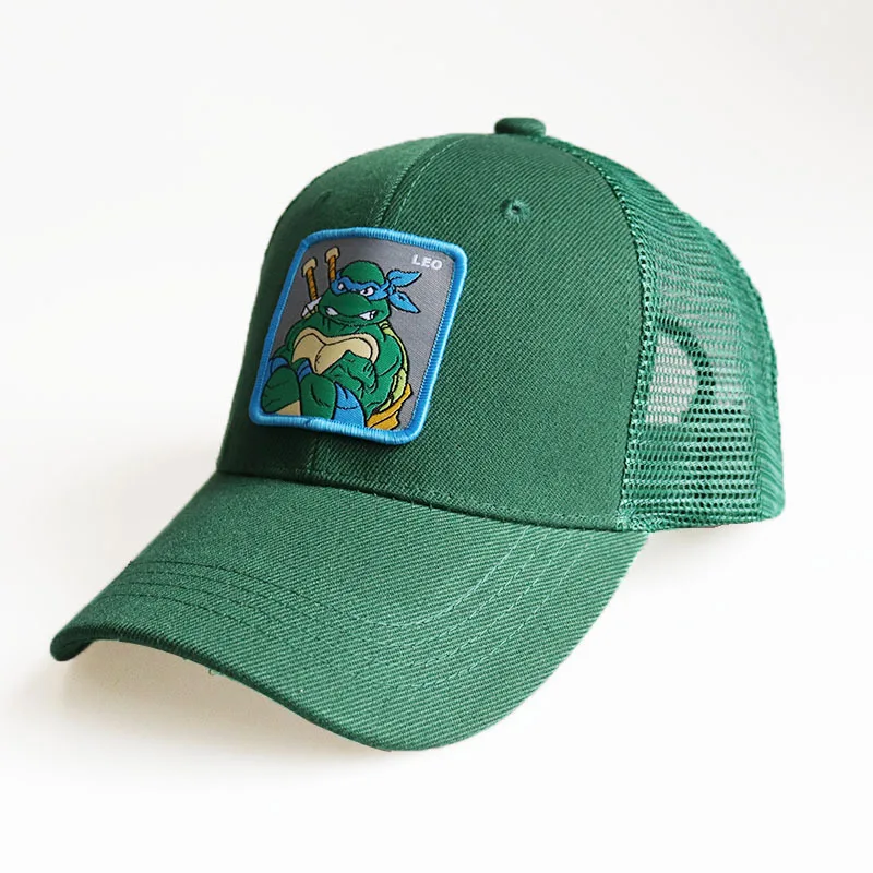 Бейсболка Leo Man Snapback для мальчиков подростковые Черепашки ниндзя летняя хип хоп