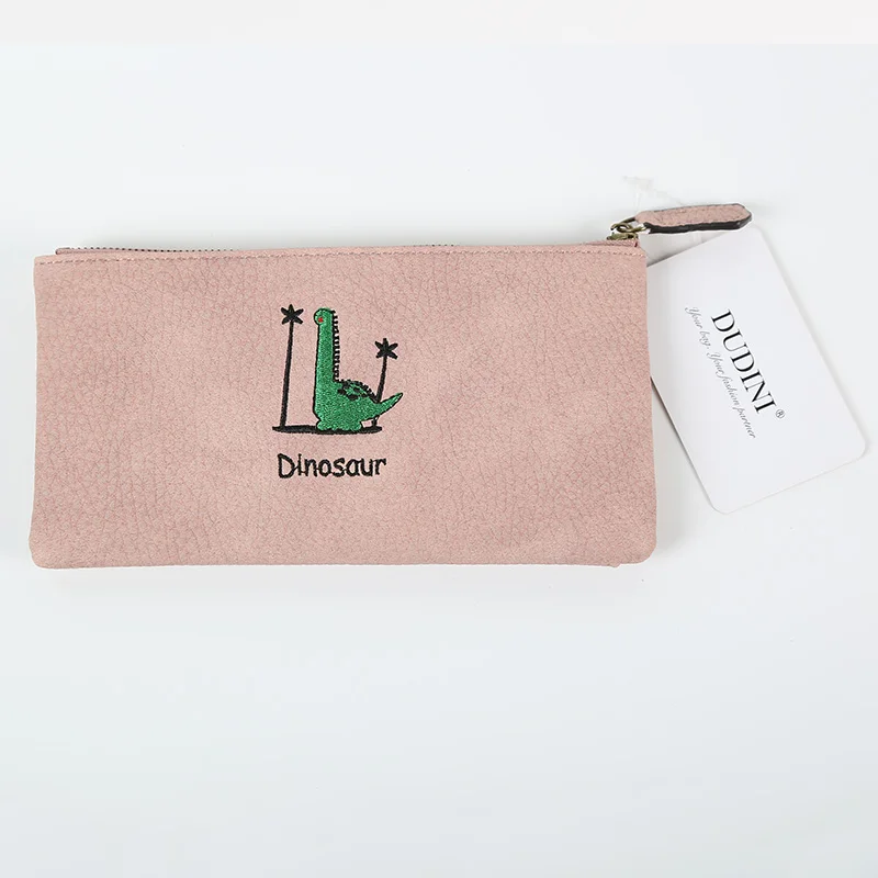 Dudini корейский стиль женский кошелек Длинная Куртка с секциями высокое Ёмкость