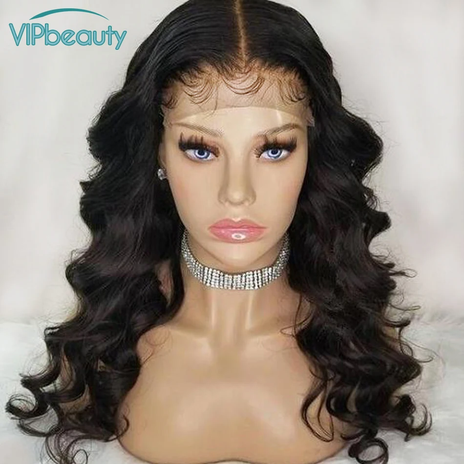 VIPbeauty 360 Синтетические волосы на кружеве al парик предварительно сорвал с ребенком