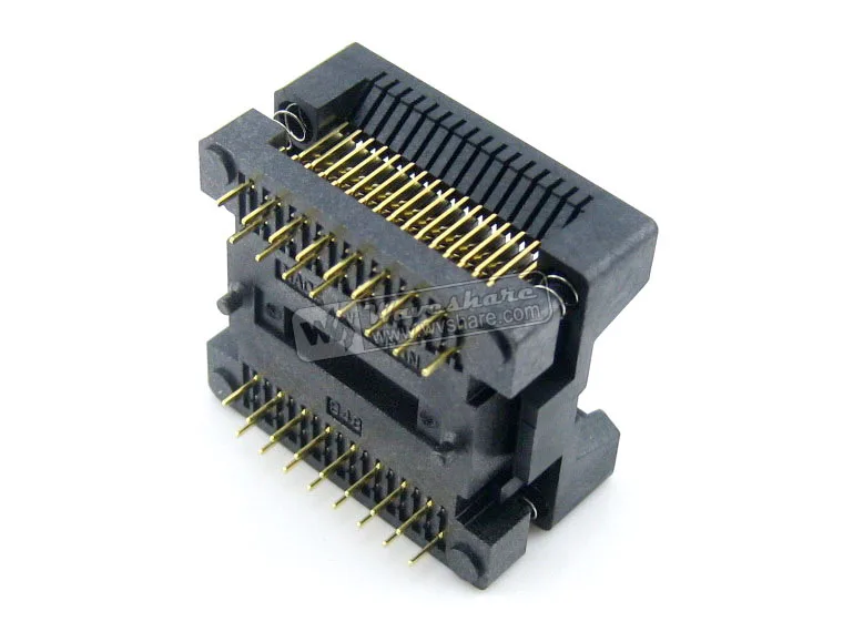 SOP32 SO32 SOIC32 Φ Enplas IC Test Burn In Socket программируемый адаптер 9 53 мм ширина 1 27 шаг|pitch|pitch